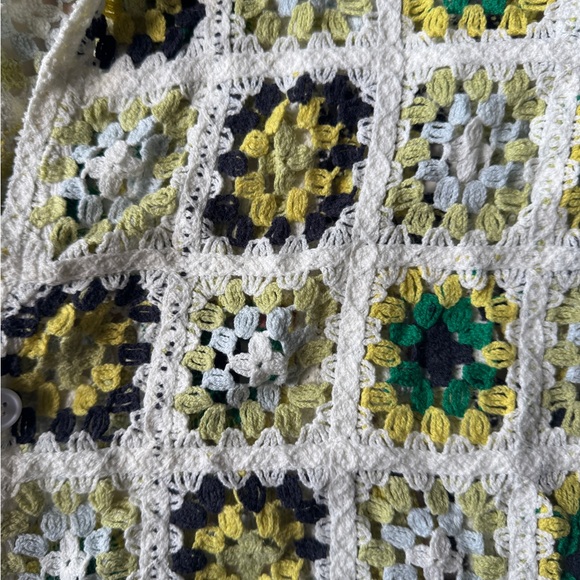 Zara Multicolor Crochet Top - Picture 5 of 9